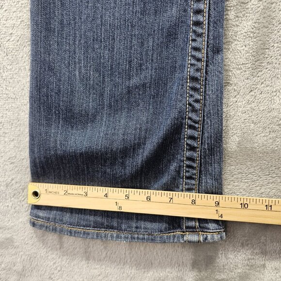 Big Star Jeans Womens 26R Maddie Bootcut Mid Rise Fit Dark Denim (28x28) - Picture 11 of 12